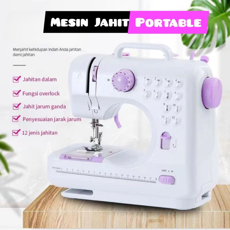 Jual Mesin Jahit Mini Multifungsi 12 Jenis Pola/Mesin Jahit Mini ...