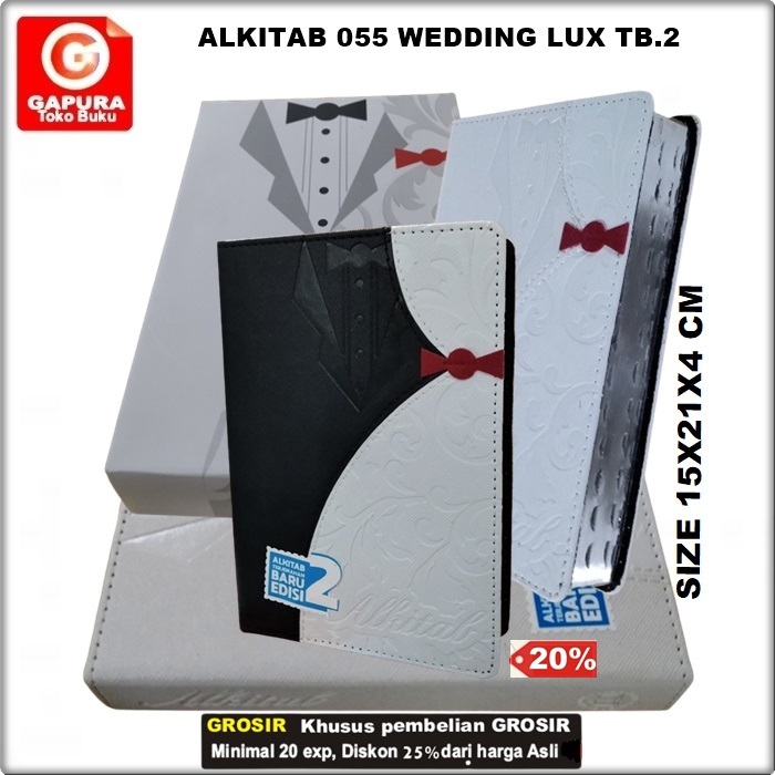 Jual ALKITAB 054 WEDDING LUX TB2 Shopee Indonesia