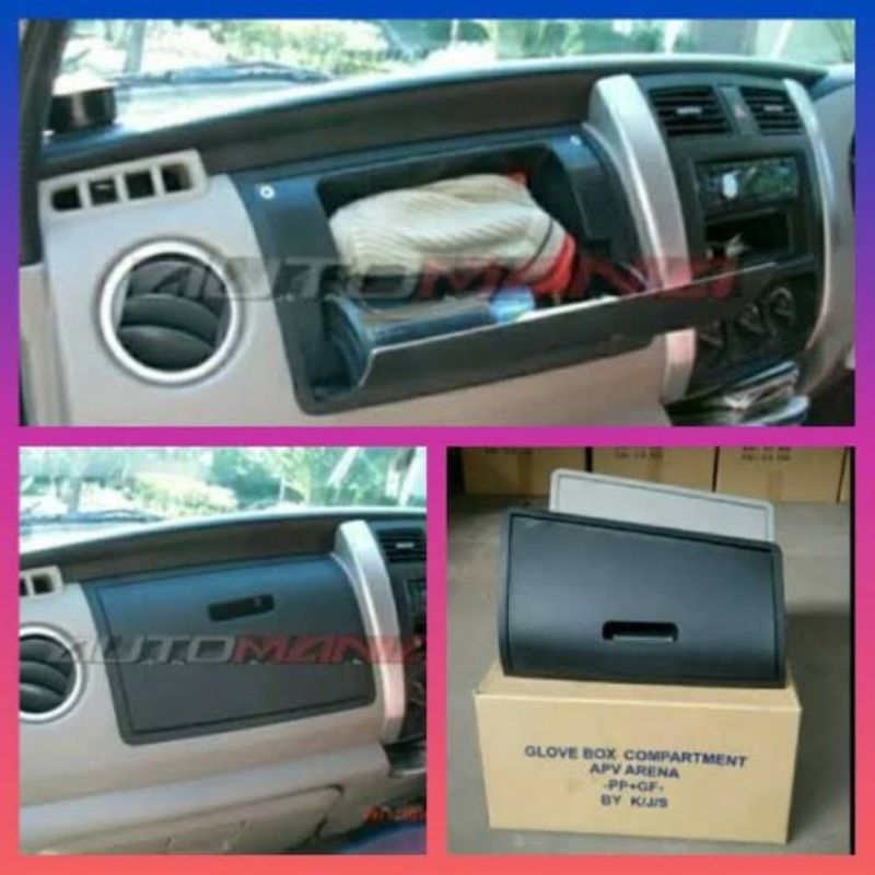 Jual LACI DASHBOARD GLOVE BOX APV ARENA HITAM | Shopee Indonesia