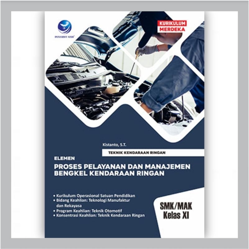 Jual Buku SMK Kurikulum Merdeka Teknik Kendaraan Ringan Elemen Proses ...