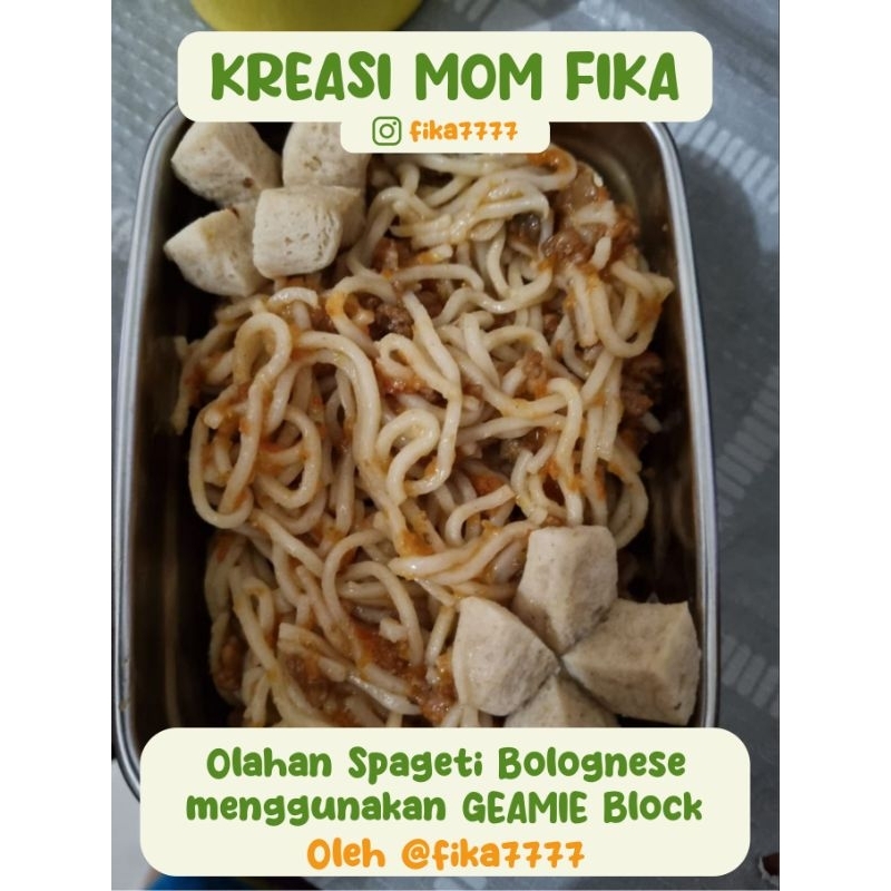 Jual Mie Block Gluten Free Geamie Tanpa Bumbu Isi 12 keping | Shopee ...