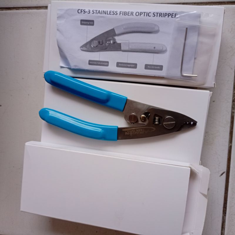 Jual CABLE STRIPPER PLIERS/TANG STRIPER STAINLESS FIBER OPTIK 3 SIZE ...