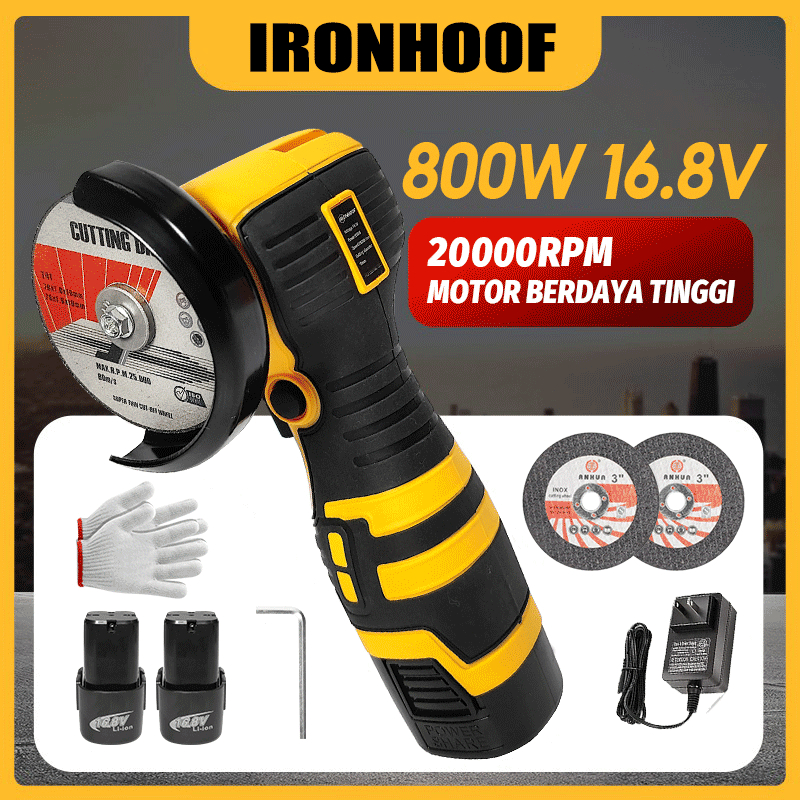 Jual Brushless Angle Grinder Cordless Mesin Gerinda Tangan Gerinda ...