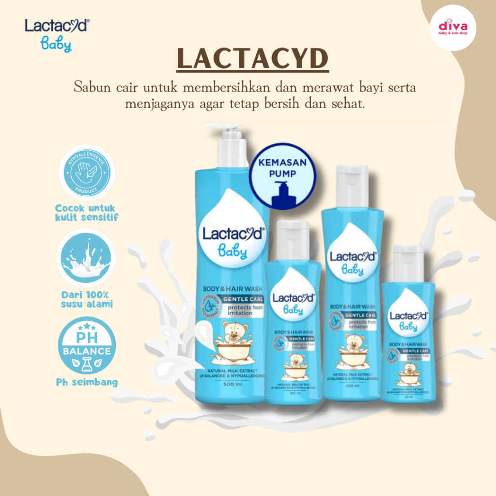 Jual Lactacyd Baby Liquid Soap Sabun Shampoo Bayi Lactacid
