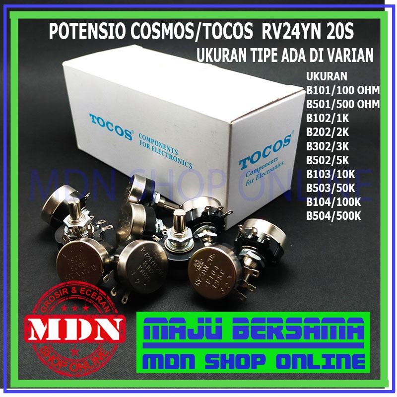 Jual Potensio cosmos tocos rv24yn 20s 1watt | Shopee Indonesia