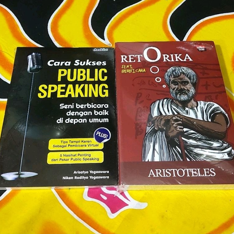 Jual Paket Buku Cara Sukses Public Speaking Dan Retorika Aristoteles