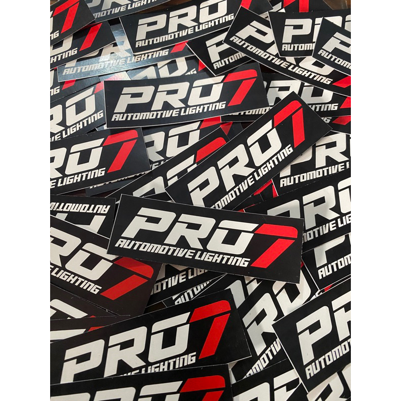 Jual stiker PRO7 automotive Rp7000,- dapat 10 pcs | Shopee Indonesia