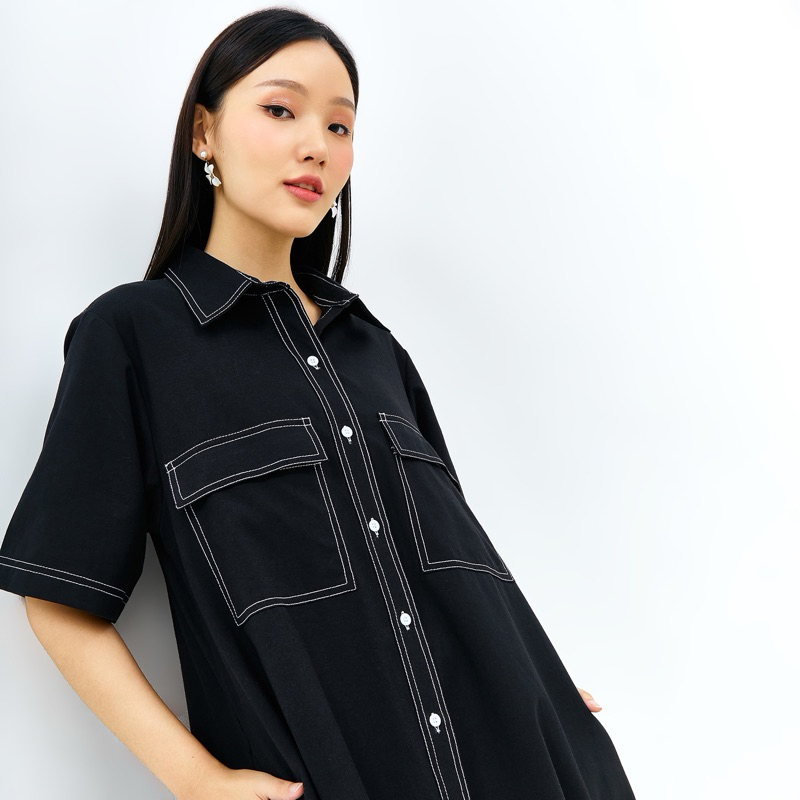 JIMMY D wool dress main image 1