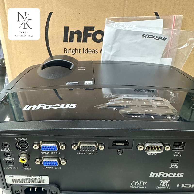 Jual Infocus in 116x / Proyektor infocus in 116x WXGA | Shopee Indonesia