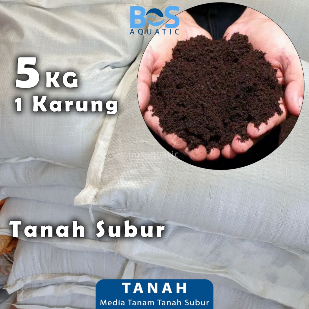 Media Tanam Tanah Organik Premium Siap Pakai Karungan