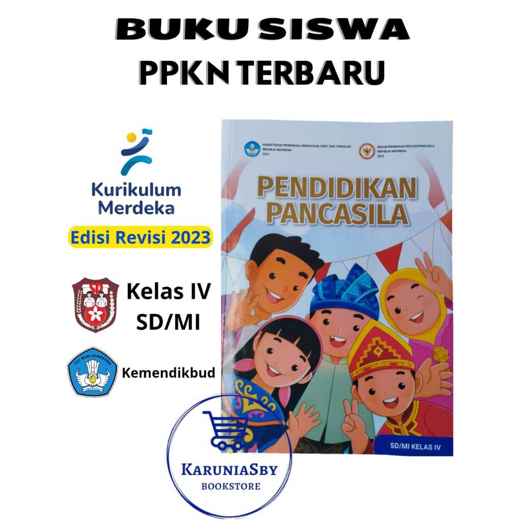 Jual Buku Siswa Pendidikan Pancasila Kelas 4 SD Kurikulum Merdeka ...