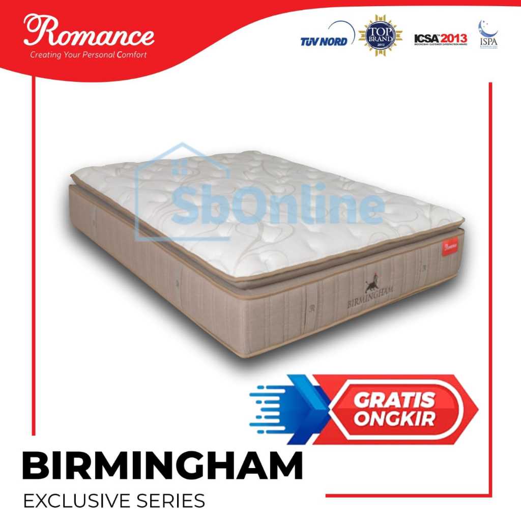 Jual Romance Springbed Birmingham Kasur Saja Shopee Indonesia