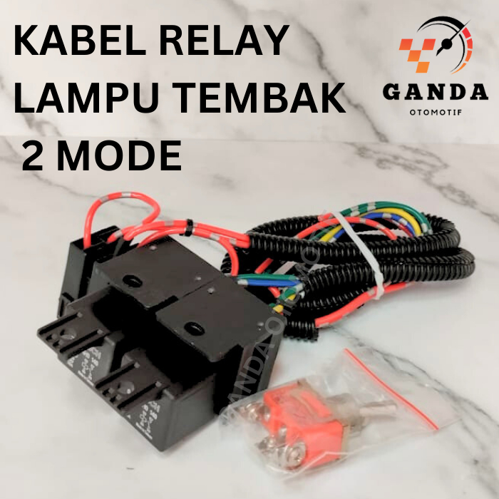 Jual Kabel Relay Set Lampu Tembak Mobil Motor Dengan Relay Bosch 2