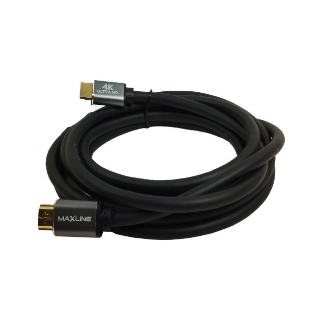 Jual Kabel Hdmi Maxline 4k Ultra Hd 5 Meter Premium Quality | Shopee ...