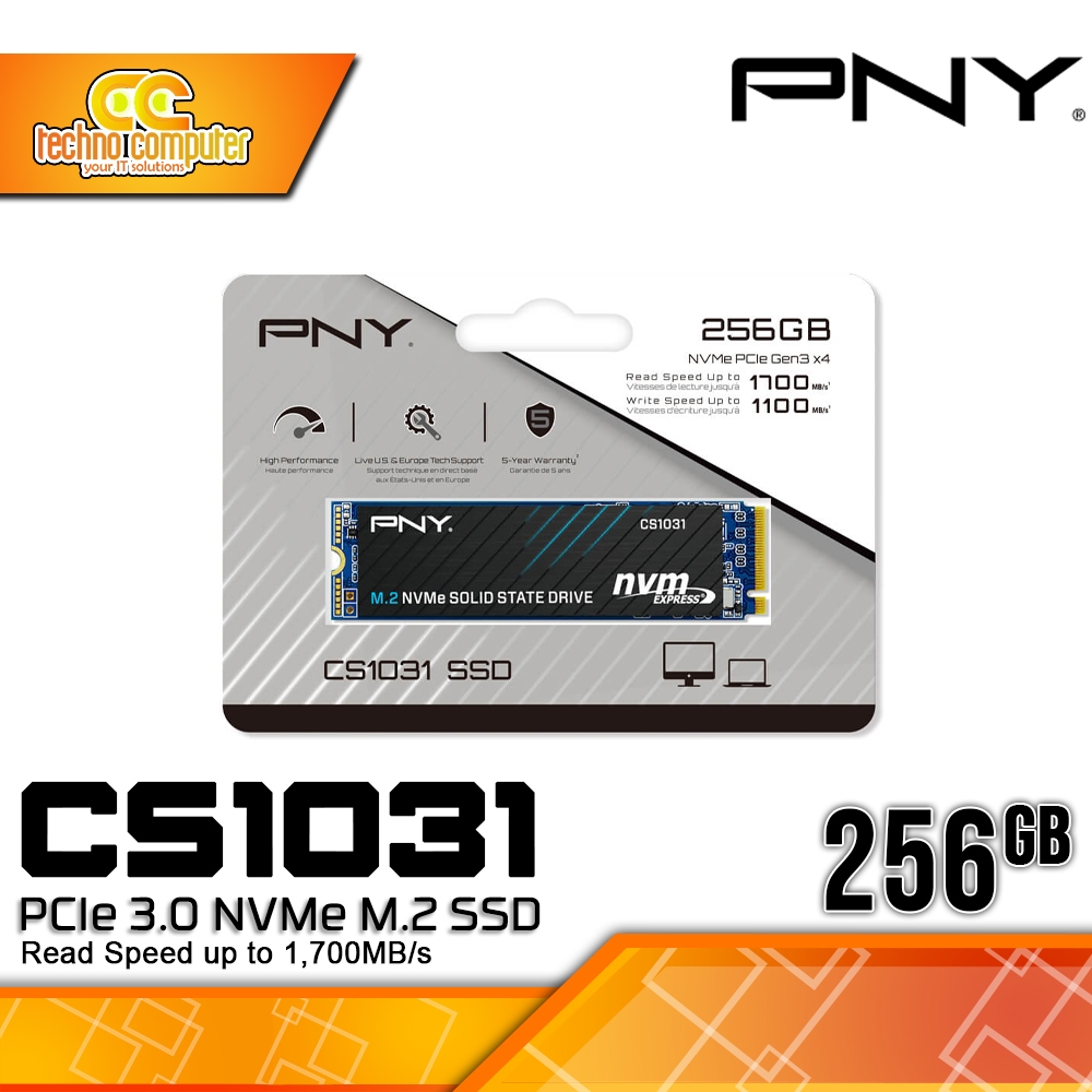 PNY Launches CS1031 M.2 2280 NVMe Gen 3 SSD for Optimized Storage