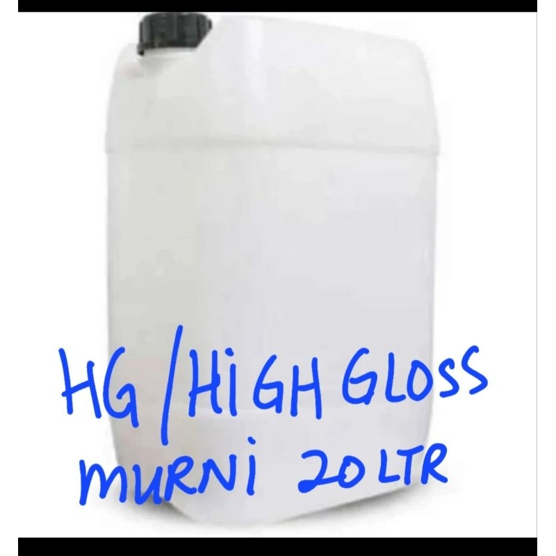 Jual Thinner tener tiner thiner murni High Gloss HG Jerigen 20 liter ...