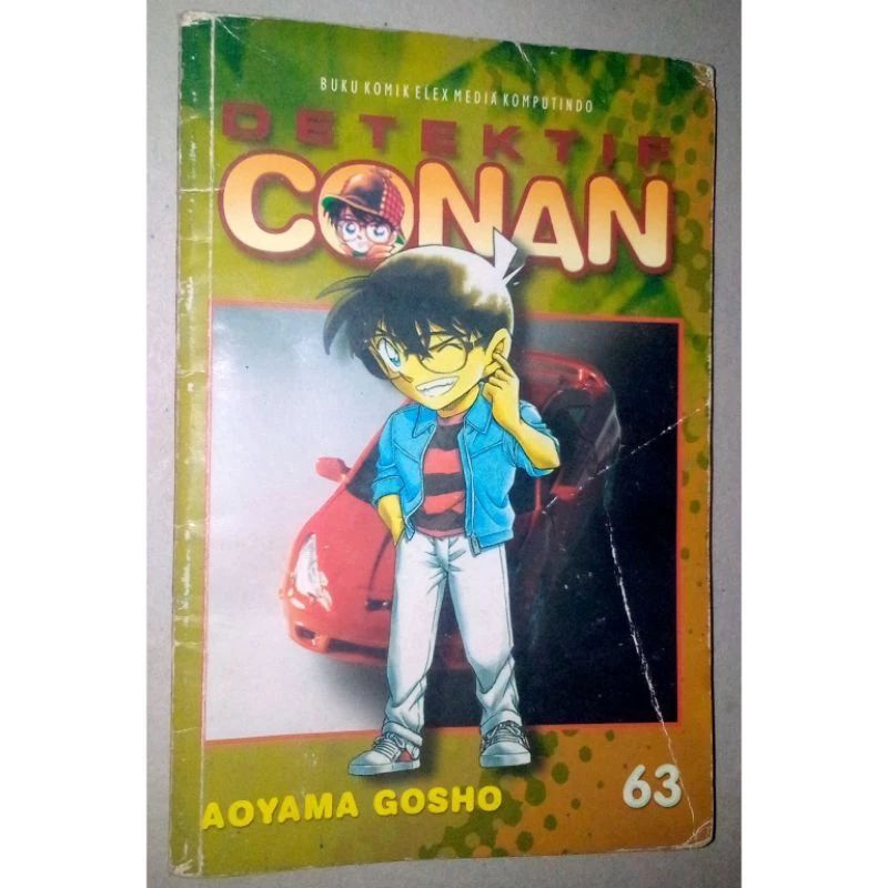Jual komik detektif Conan vol 63 bekas kolpri | Shopee Indonesia