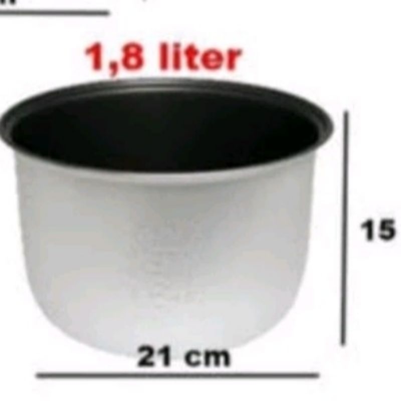 Jual SPARE PART SPAREPART PANCI INNER POT INNERPOT STAINLESS STEEL BISA ...