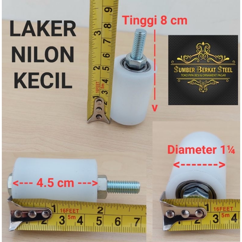 Jual LAKER NILON/REL ATAS/GANTUNG UNTUK PAGAR DARI NILON | Shopee Indonesia