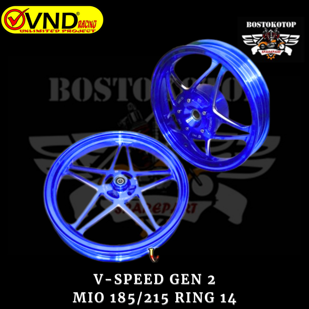 Jual VND Racing Velg Pelg V Speed V-Speed V2 Gen 2 Aluminium CNC Model ...