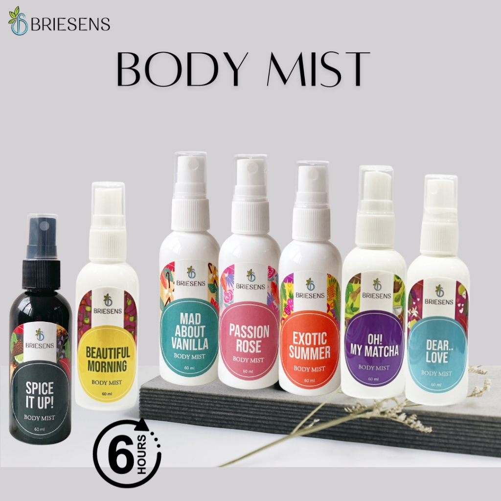 Jual BRIESENS BODY MIST 60 ML - FRAGRANCE MIST | Body Fragrance ...