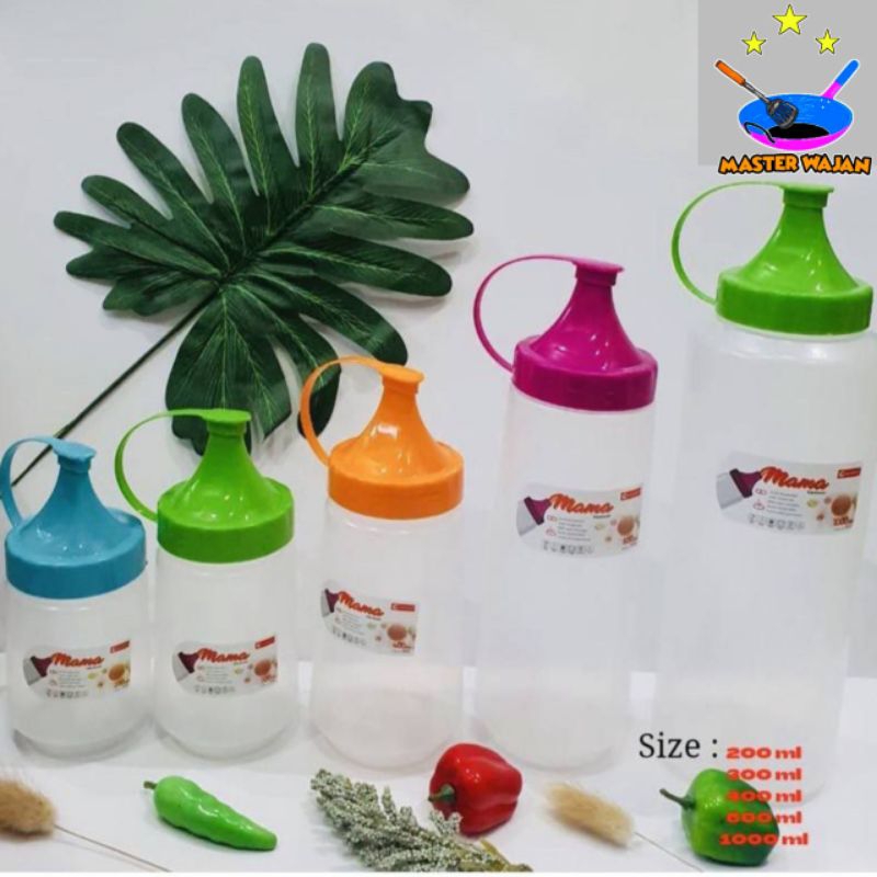 Jual Botol Kecap/Botol Saus/Botol Bumbu 2Lubang Tutup Botol Dobel ...