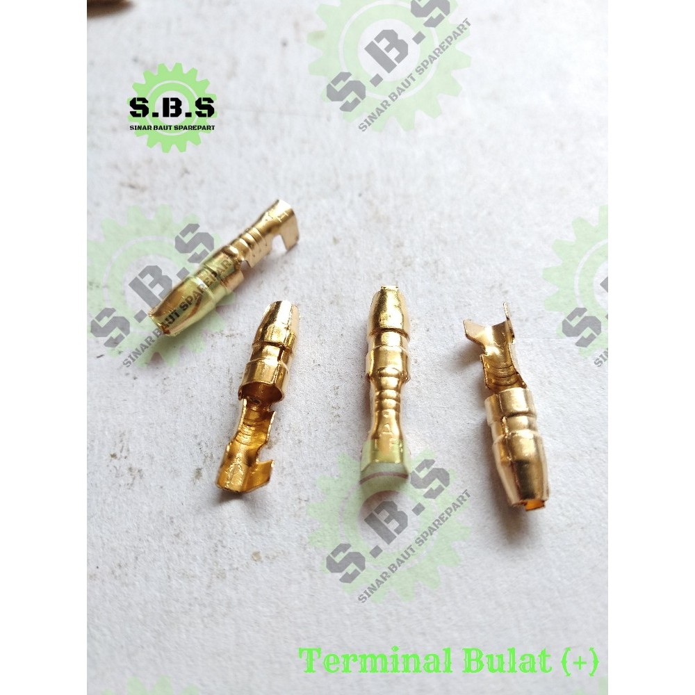 Jual TERMINAL SKUN BULAT COWOK / TERMINAL SKUN H2782 (ISI 100pcs ...