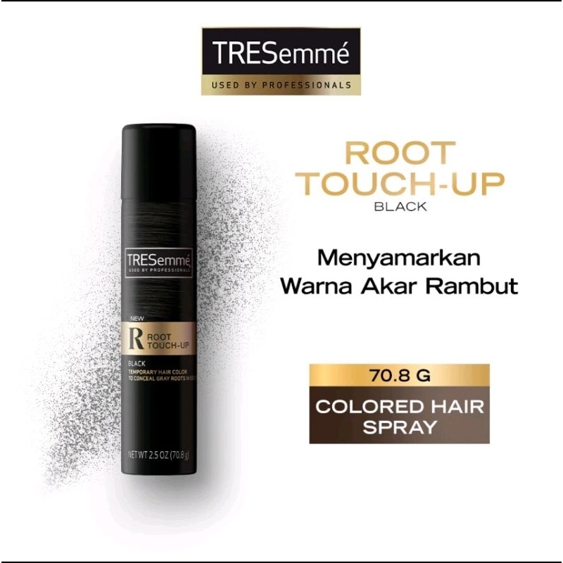 Jual Tresemme Temporary Hair Color Spray Root Touch Up Pewarna Rambut ...