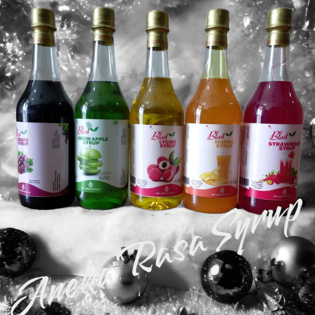 Jual Syrup Aneka Rasa 1kg (750 ml) | Shopee Indonesia