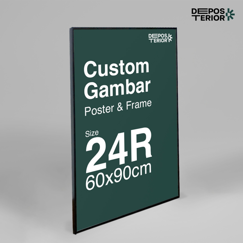 Jual Poster Frame Custom gambar 24R 60x90 Shopee Indonesia