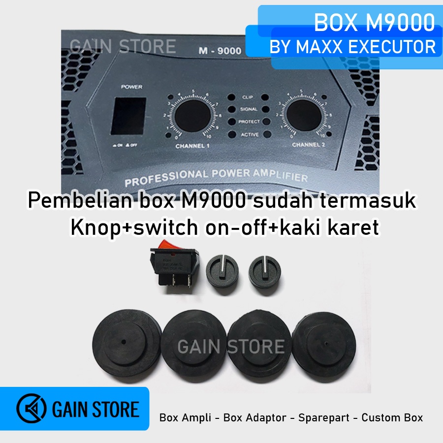 Jual BOX POWER CA 20 CA20 m9000 n9000 PLAT TEBAL | Shopee Indonesia