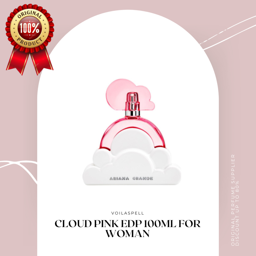 Jual ARIANA GRANDE CLOUD PINK EDP 100ML FOR WOMAN ORIGINAL BY