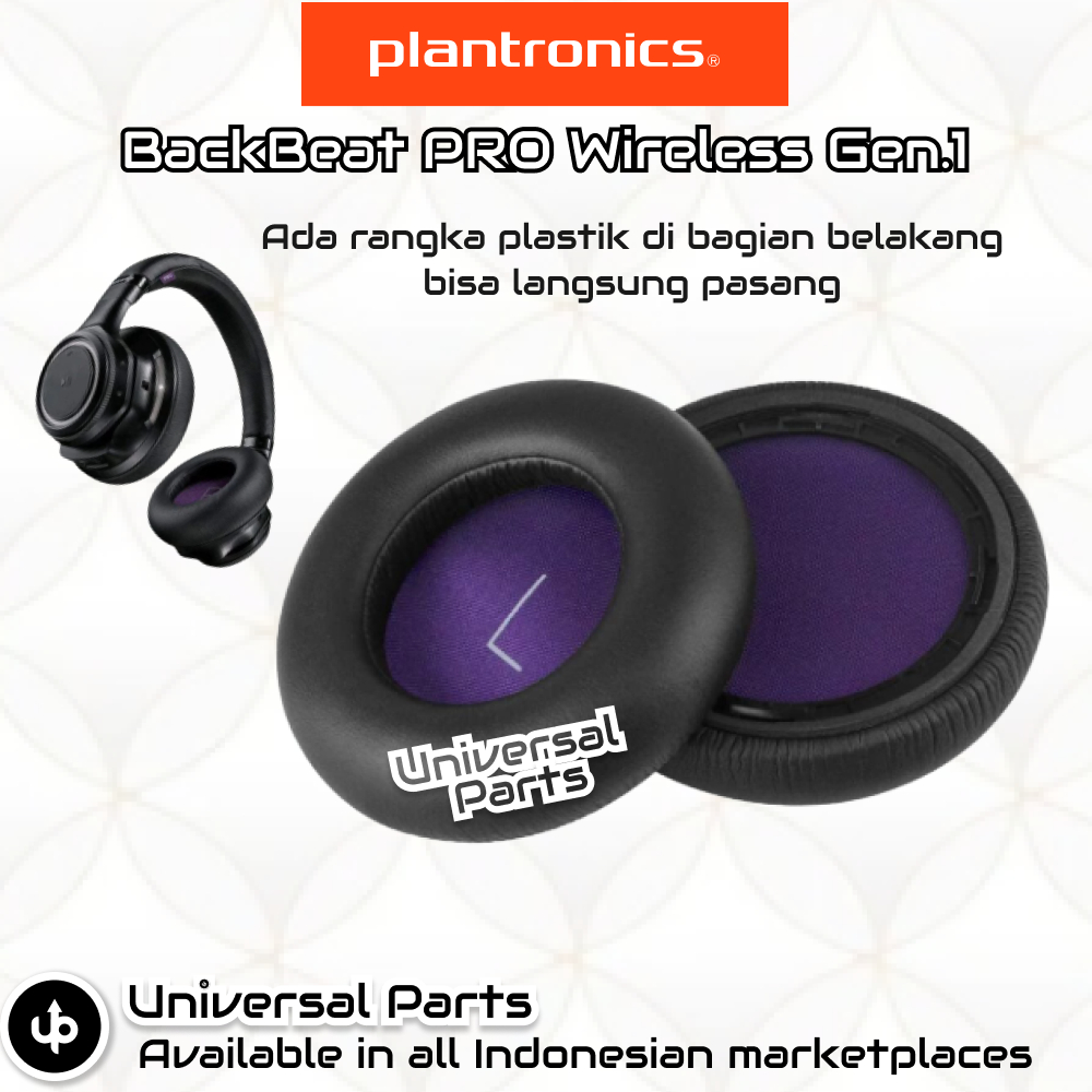Jual Bantalan Busa Plantronics BackBeat Pro (Generasi 1) Earpad Earcup ...