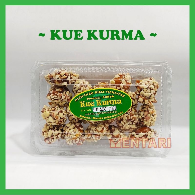 Jual Kue Kurma Kacang Khas Makassar - SURYA | Shopee Indonesia