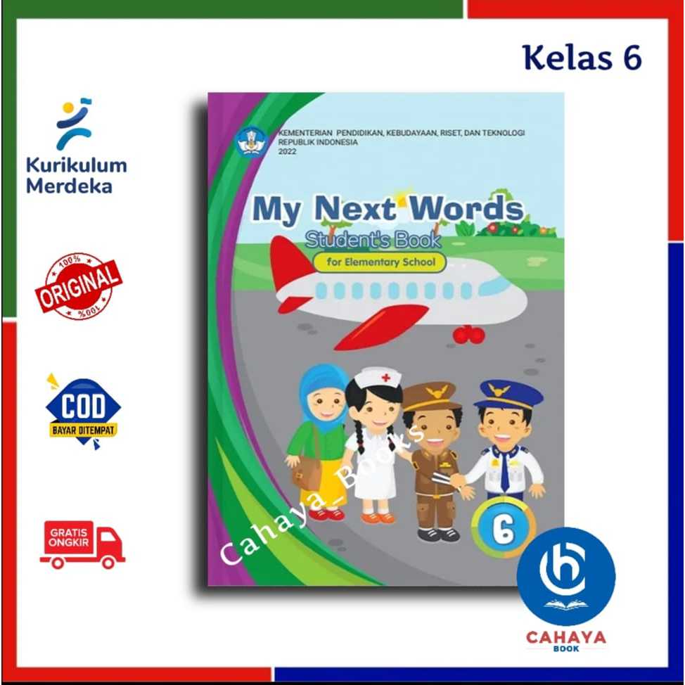 Jual Buku Siswa Bahasa Inggris Kelas 6 SD/MI Kurikulum Merdeka | Shopee ...