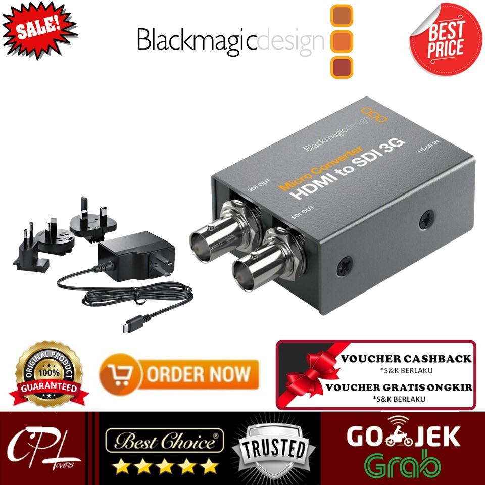 BLACKMAGIC Micro Converter HDMI vers SDI 3G, location Lille – XXL Organisation