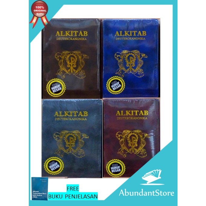 Jual Alkitab Ukuran Extra Besar Katolik Deuterokanonika - TB2 062 TI XL ...