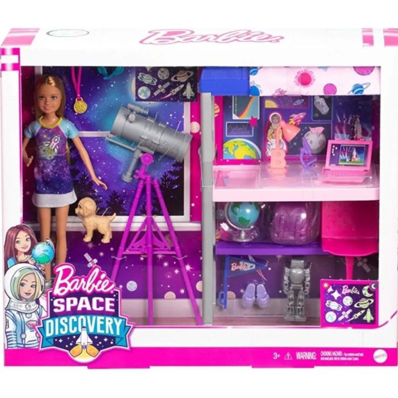 Jual Barbie Space Discovery Stacie Doll & Bedroom Playset with Puppy