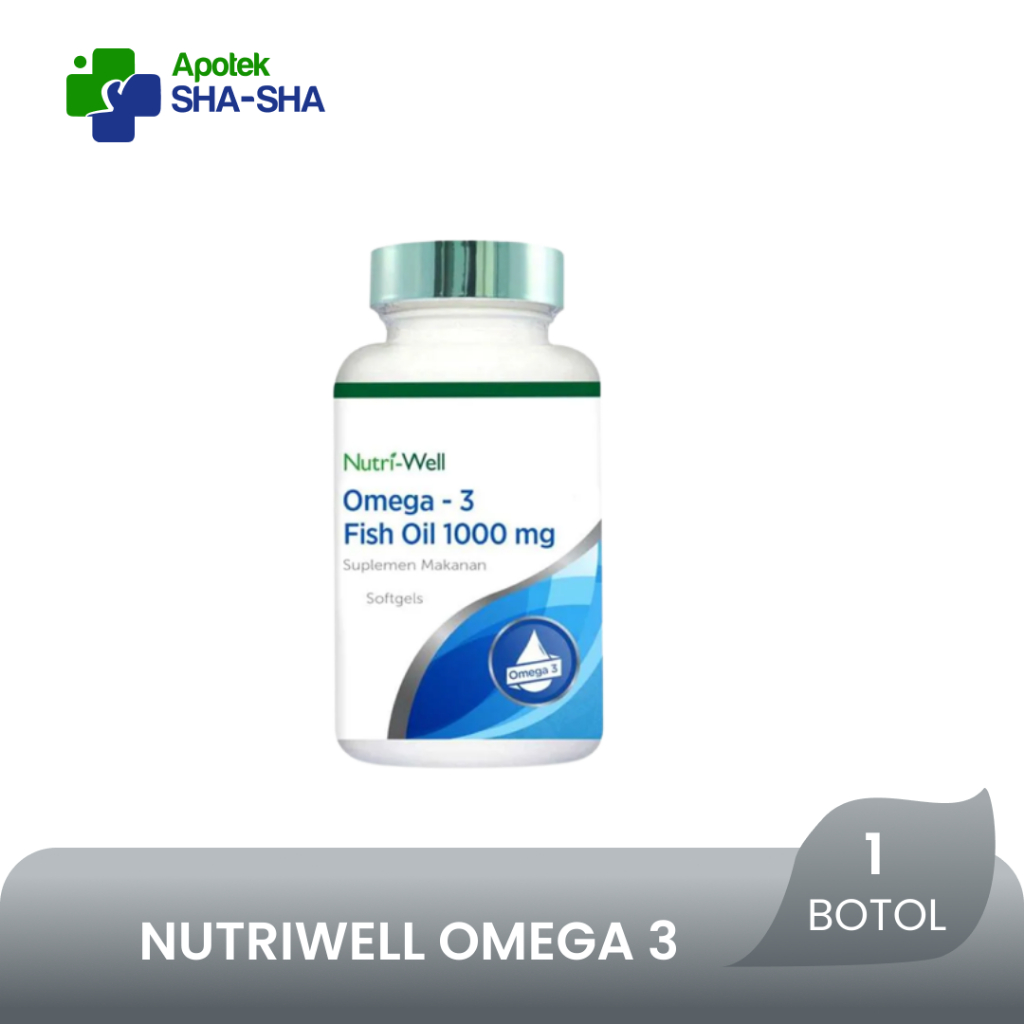 Jual Nutriwell Omega-3 Fish Oil 60 Kapsul | Shopee Indonesia