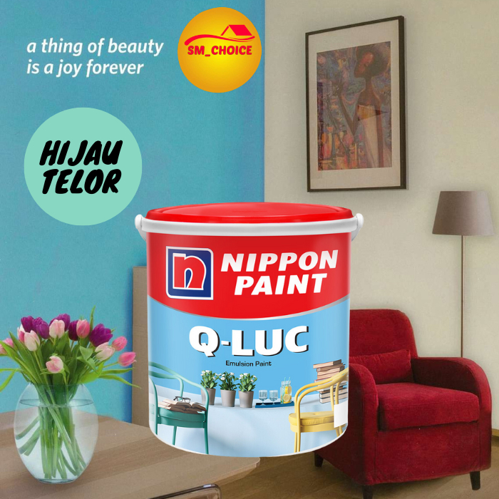 Jual QLUC CAT TEMBOK Q LUC 4,5KG CAT TEMBOK NIPPON PAINT Q LUC CAT