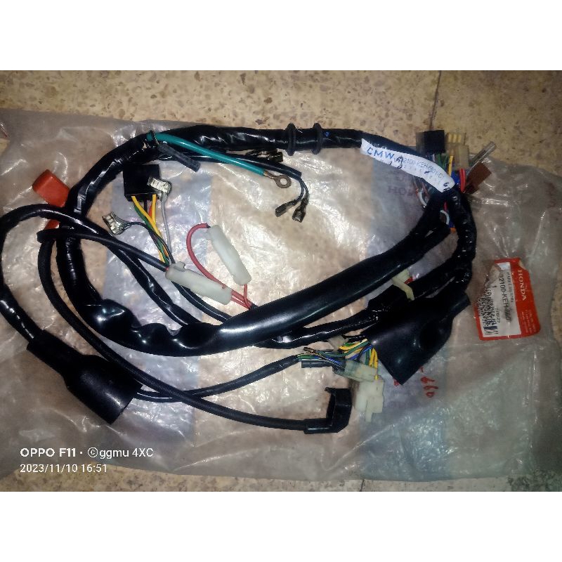 Jual kabel body bodi MP megapro lama original honda ahm 32100-KEH-660 ...