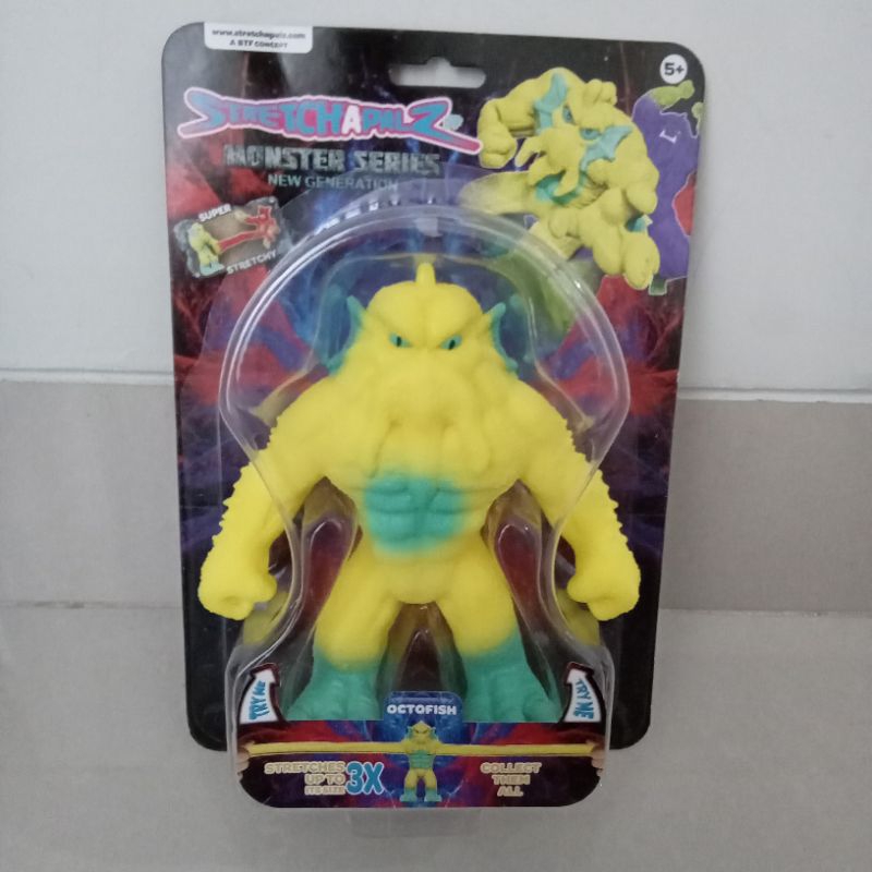 Jual octofish stretchapalz monster series new generation squishy ...