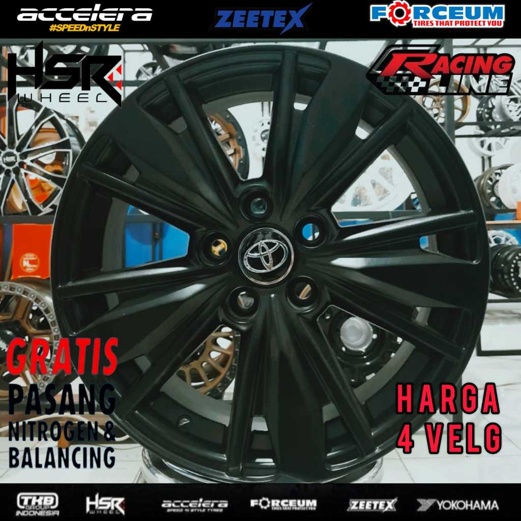 Jual VELG MOBIL RACING HSR VENTURER LEBAR 7 OFFSET 42 R17 UNTUK INNOVA ...
