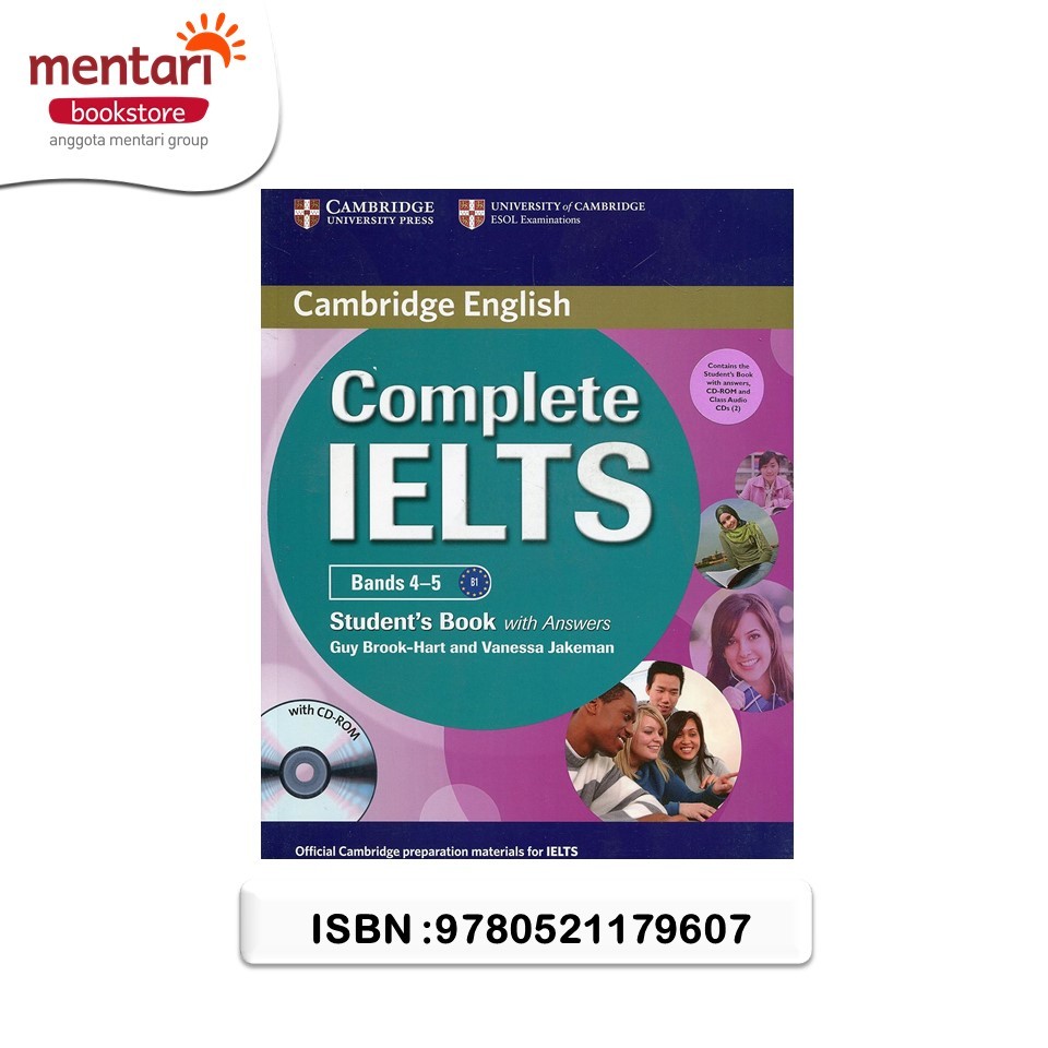 Jual Complete IELTS Bands 4-5 Student's Pack (Student's Book with