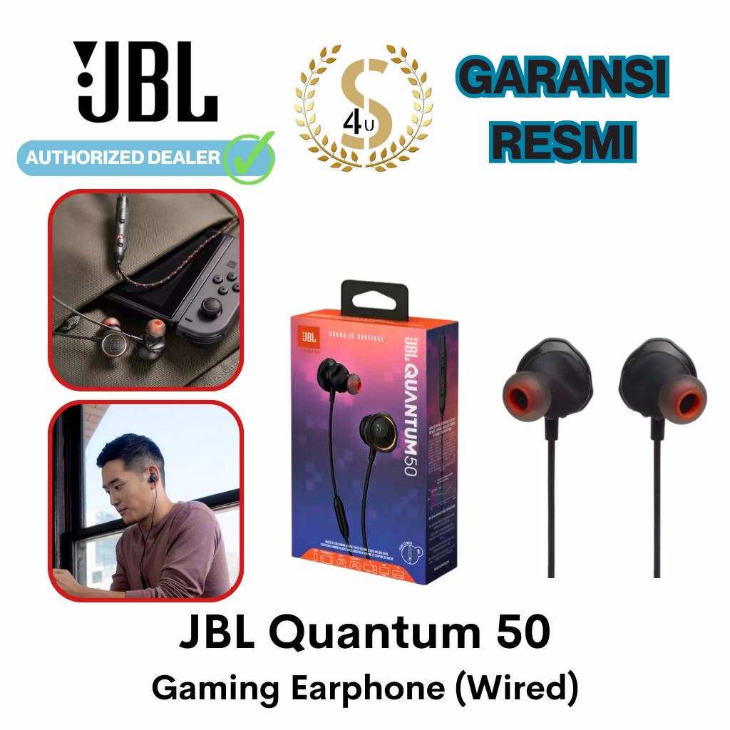 JBL Quantum 50 Gaming Headset Earphone Wired