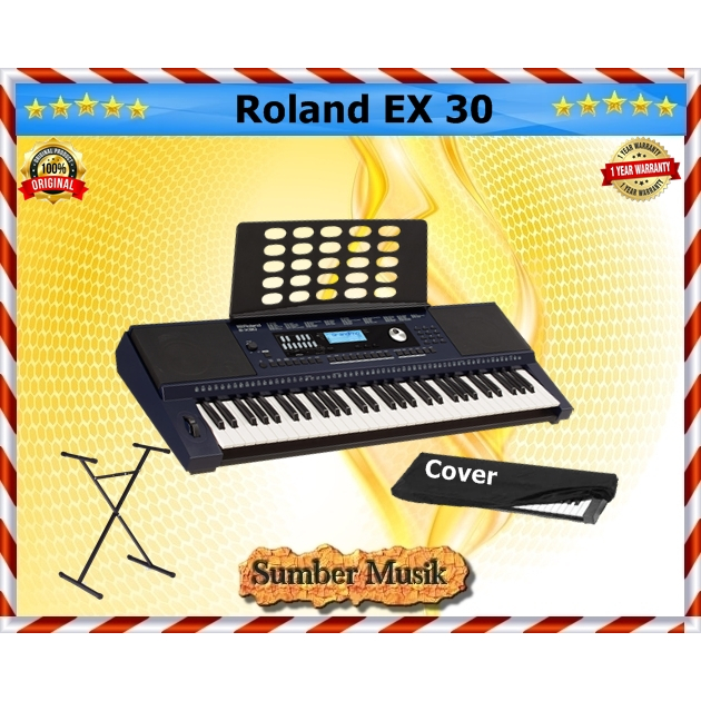Jual Keyboard Roland E-X30/EX-30/EX30/EX 30 Garansi resmi 1th | Shopee ...
