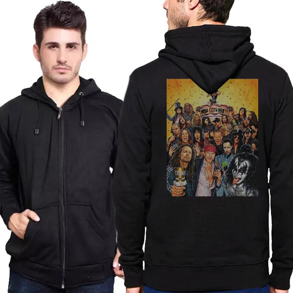 Marilyn manson zip hot sale up hoodie