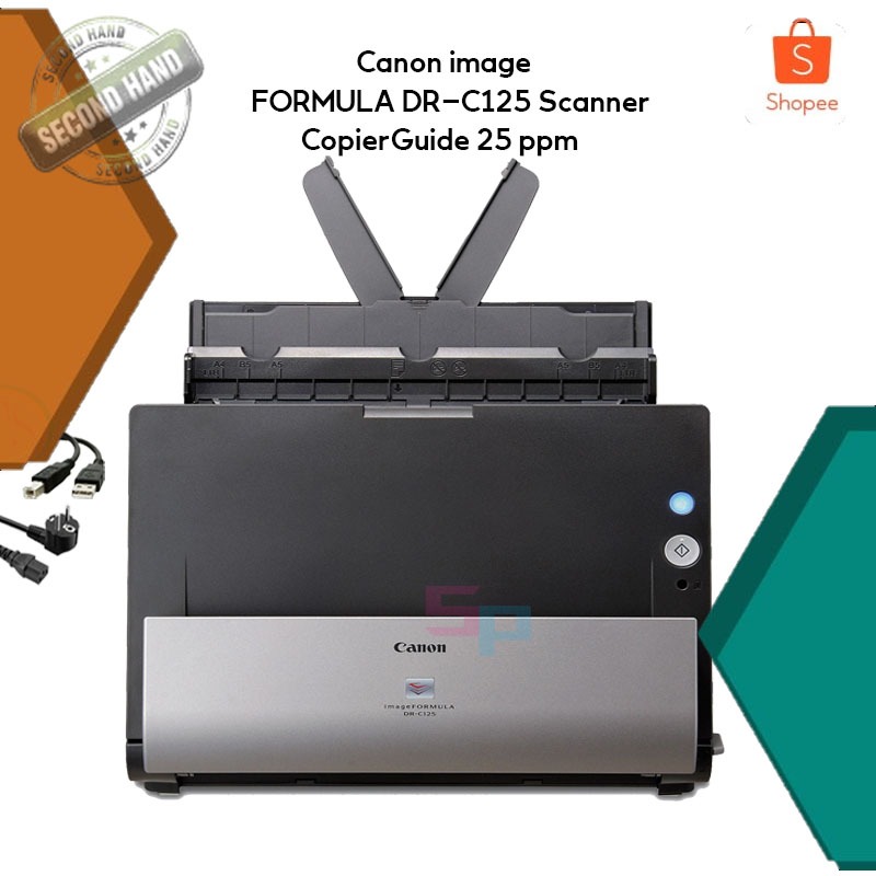 Jual Canon imageFORMULA DRC125 Scanner CopierGuide Shopee Indonesia