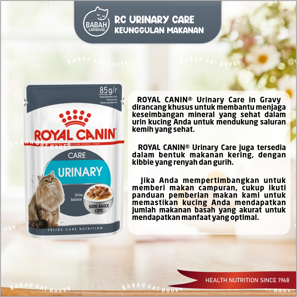 Kegunaan royal canin urinary sale