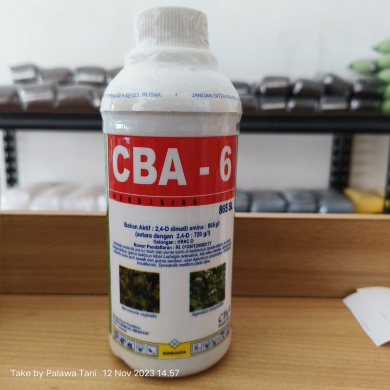 Jual Herbisida Selektif Padi Cba 6 865sl 400ml Shopee Indonesia